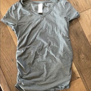 Maternity basics grey top